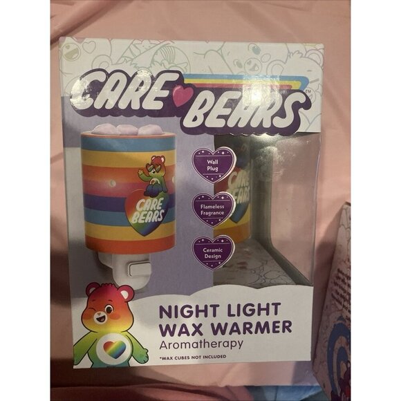 Care Bears Purple Love Tabletop Wax Warmer Night Light Aromatherapy - Picture 1 of 7